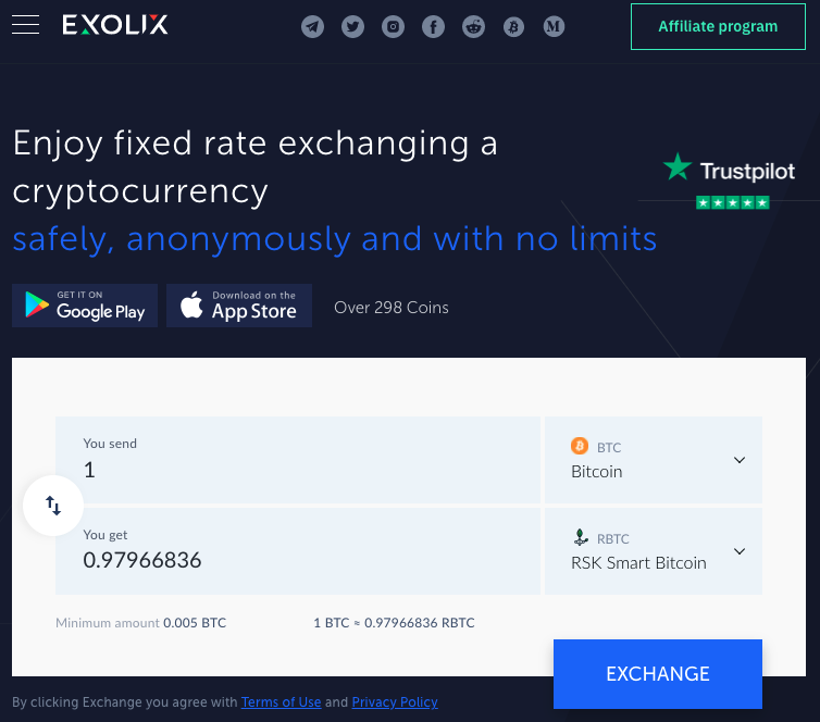 Exolix-Exchange